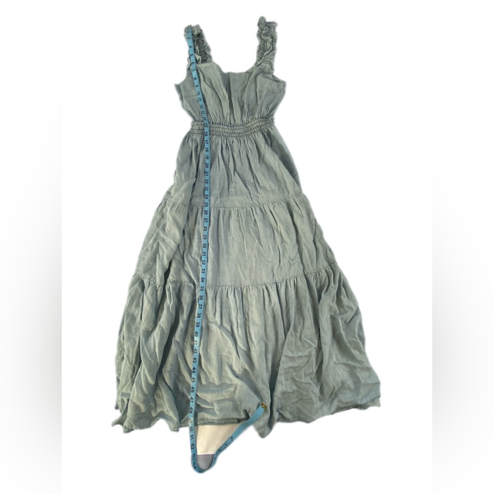 Easel BLUEBONNET BREEZE DENIM MAXI DRESS
Small NWT - Picture 10 of 15